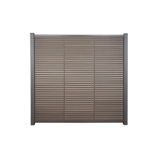 HÖRVIG-Serie BPC-Steckzaun
180 x 180 cm, SCHOKOBRAUN
inkl. Start-& Abschluss ANTHRAZIT
