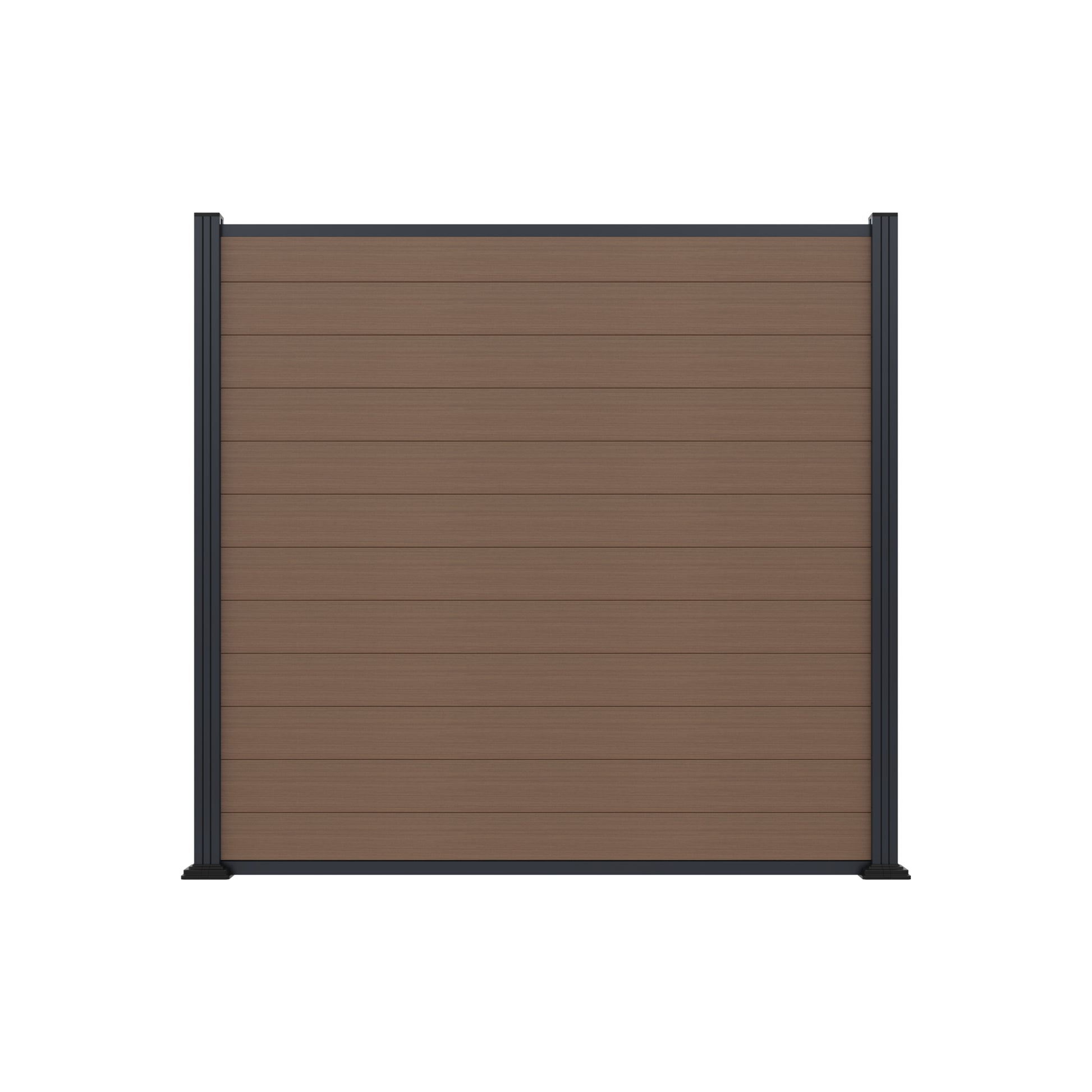 MAX WPC-Steckzaunset
175 x 168 cm; coextrudiert
Farbe TEAK
Abschlussleiste und Clips separat in silber oder anthrazit