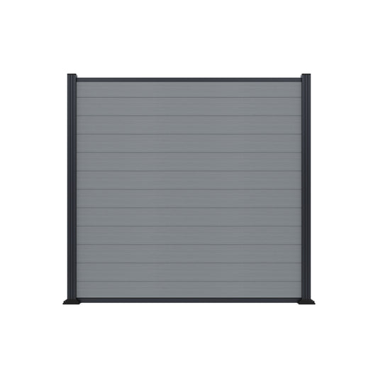 MAX WPC-Steckzaunset
175 x 168 cm; coextrudiert
Farbe SMOKE WHITE
Abschlussleiste und Clips separat in silber oder anthrazit