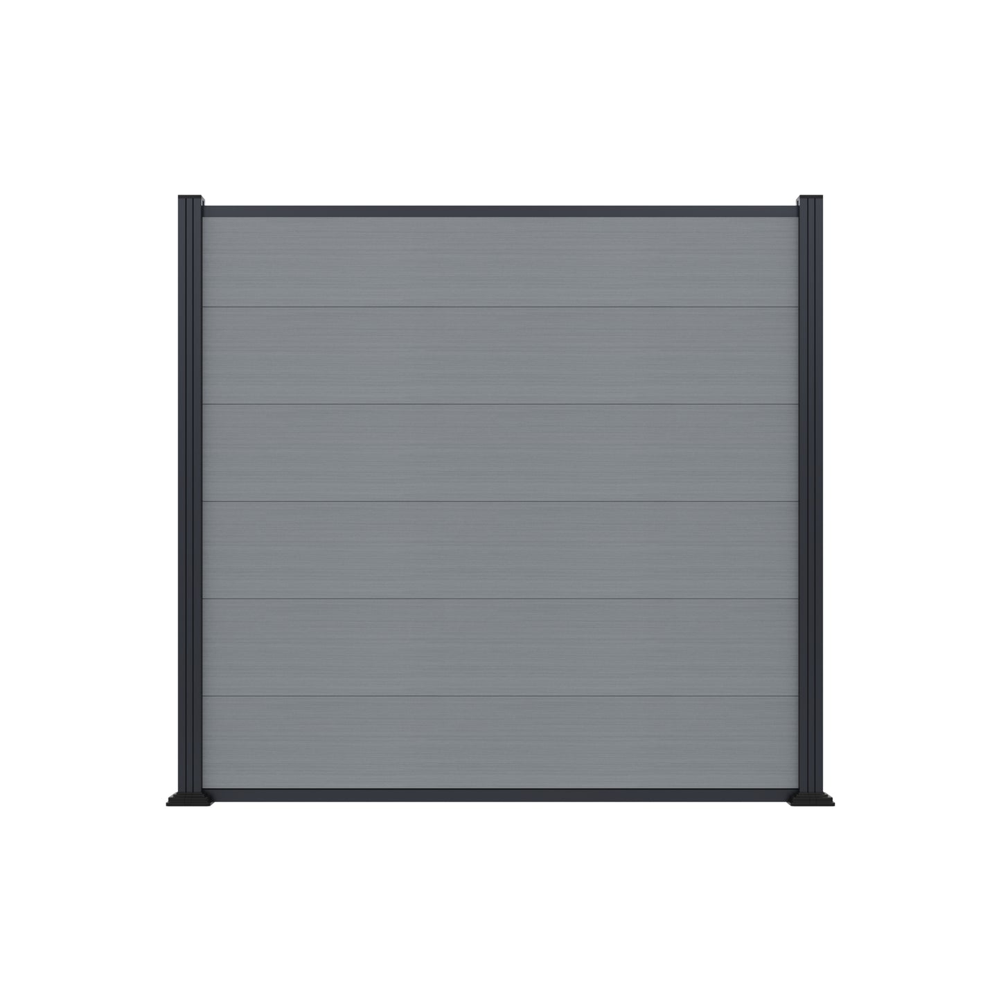 MAX-XL WPC-Steckzaunset
175 x 168 cm; coextrudiert
Farbe SMOKE WHITE
Abschlussleiste und Clips separat in silber oder anthrazit