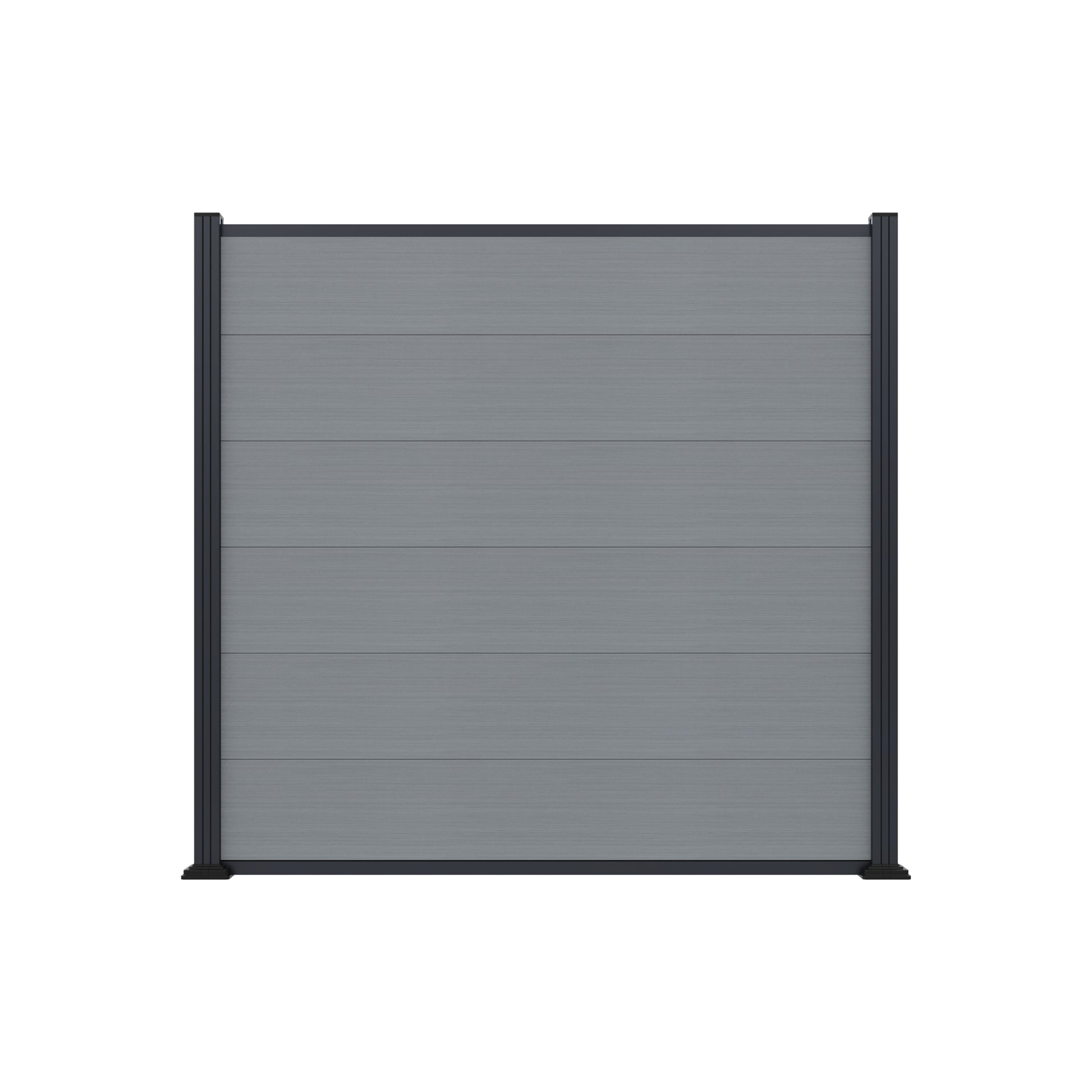 MAX-XL WPC-Steckzaunset
175 x 168 cm; coextrudiert
Farbe SMOKE WHITE
Abschlussleiste und Clips separat in silber oder anthrazit