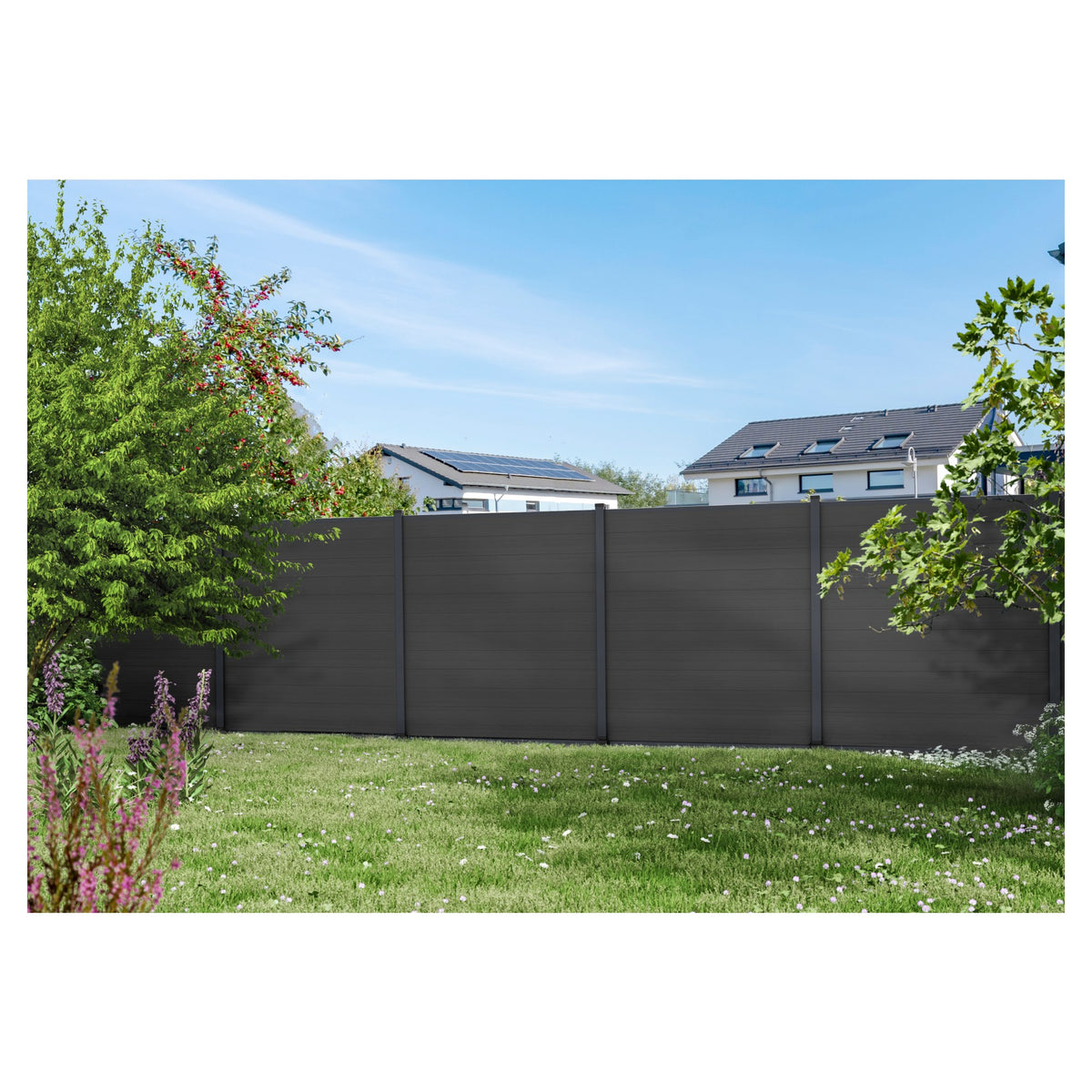 MAX WPC-Steckzaunbrett
140 x 20 x 1790 mm; coextrudiert
Farbe CHARCOAL