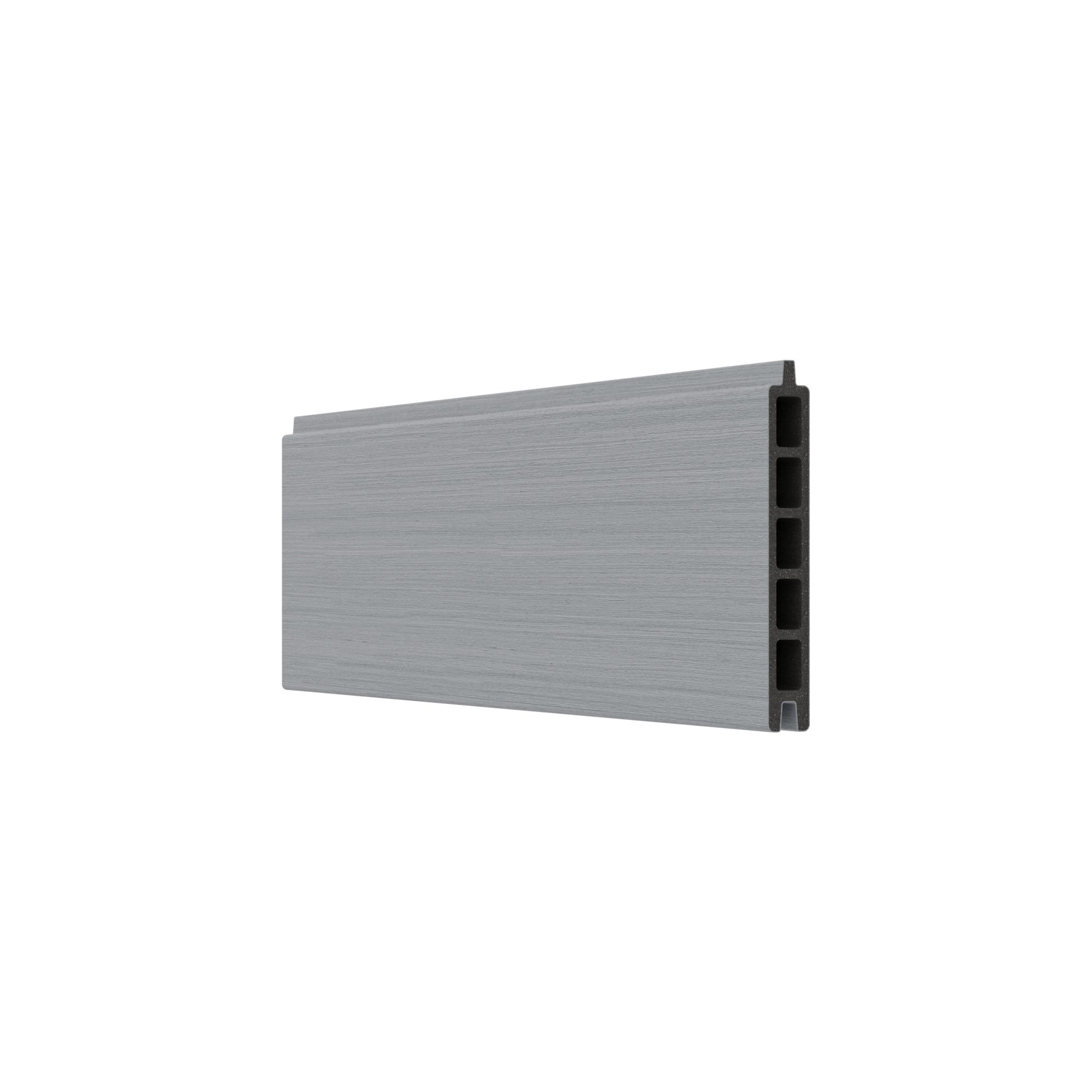 MAX WPC-Steckzaunbrett
140 x 20 x 1790 mm; coextrudiert
Farbe SMOKE WHITE