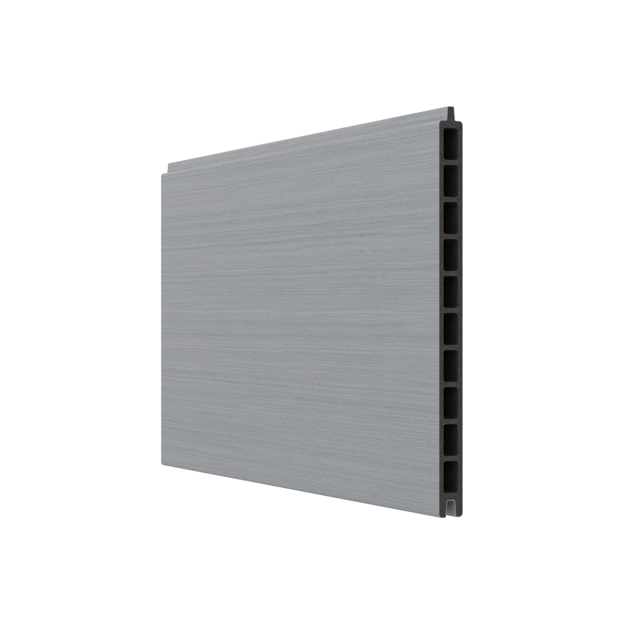 MAX-XL WPC-Steckzaunbrett
280 x 20 x 1790 mm; coextrudiert
Farbe SMOKE WHITE