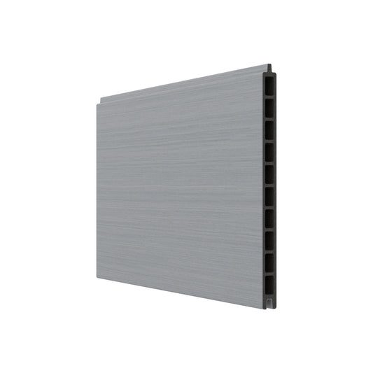MAX-XL WPC-Steckzaunbrett
280 x 20 x 1790 mm; coextrudiert
Farbe SMOKE WHITE