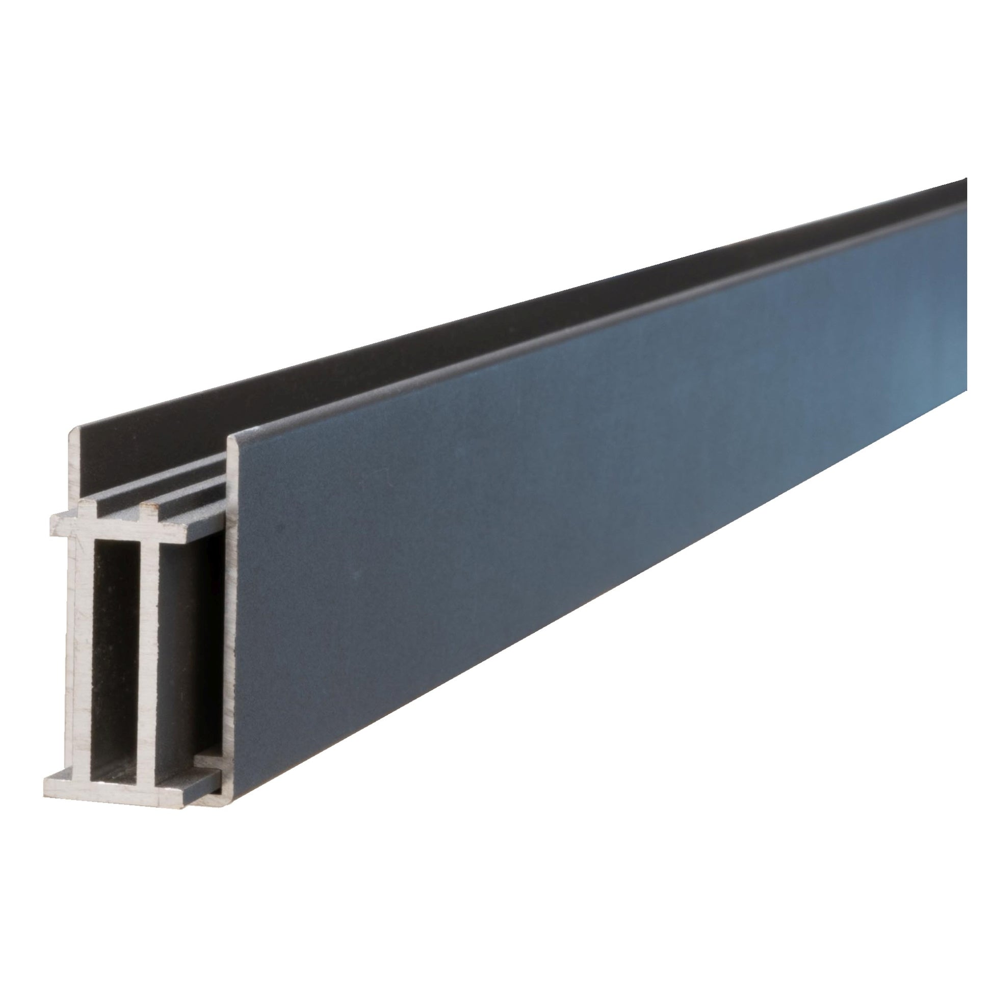 Set für Senkrechtmontage
Anthrazit, Start und Endleiste verstärkt
50/50 x 24 x 1655 mm, Aluminium