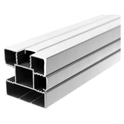 Aluminium-Steckzaunpfosten
SILBER, 68 x 68 x 1800 mm
inkl. Abstandhalter, Schienen + Kappen