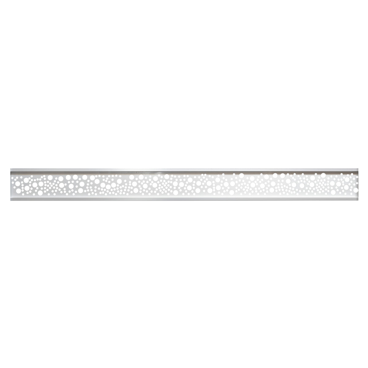 Gitterfüllung Kreise
SILBER, 20 x 140 x 1800 mm
Aluminium hell eloxiert