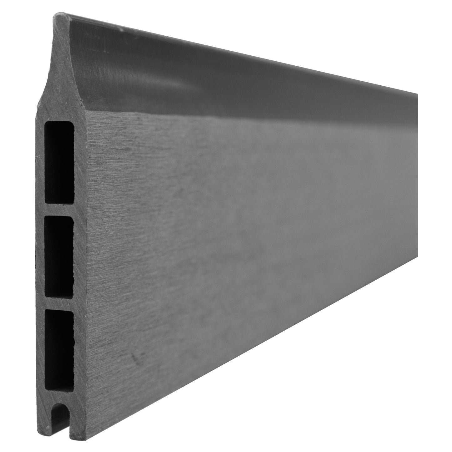 WOLLBACH-Serie, WPC-Steckzaun-Set ca. 175 x 180 cm, GRAU