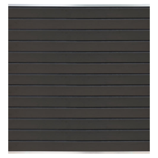 WOLLBACH-Serie, WPC-Steckzaun-Set
ca. 175 x 180 cm, ANTHRAZIT