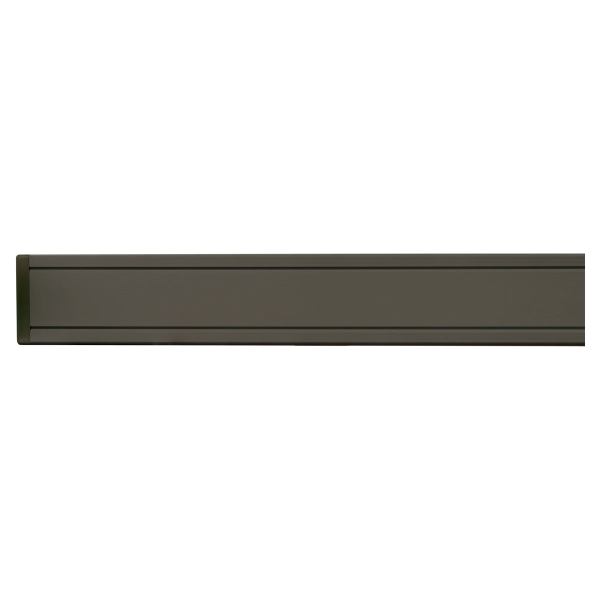 Aluminiumpfosten
ANTHRAZIT, mit Verstärkung und Kappe
68 x 68 x 1850 mm
