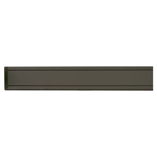 Aluminiumpfosten
ANTHRAZIT, mit Verstärkung und Kappe
68 x 68 x 1850 mm