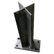 Aufschraubträger
300 x 160 x 88 mm, 
feuerverzinkt