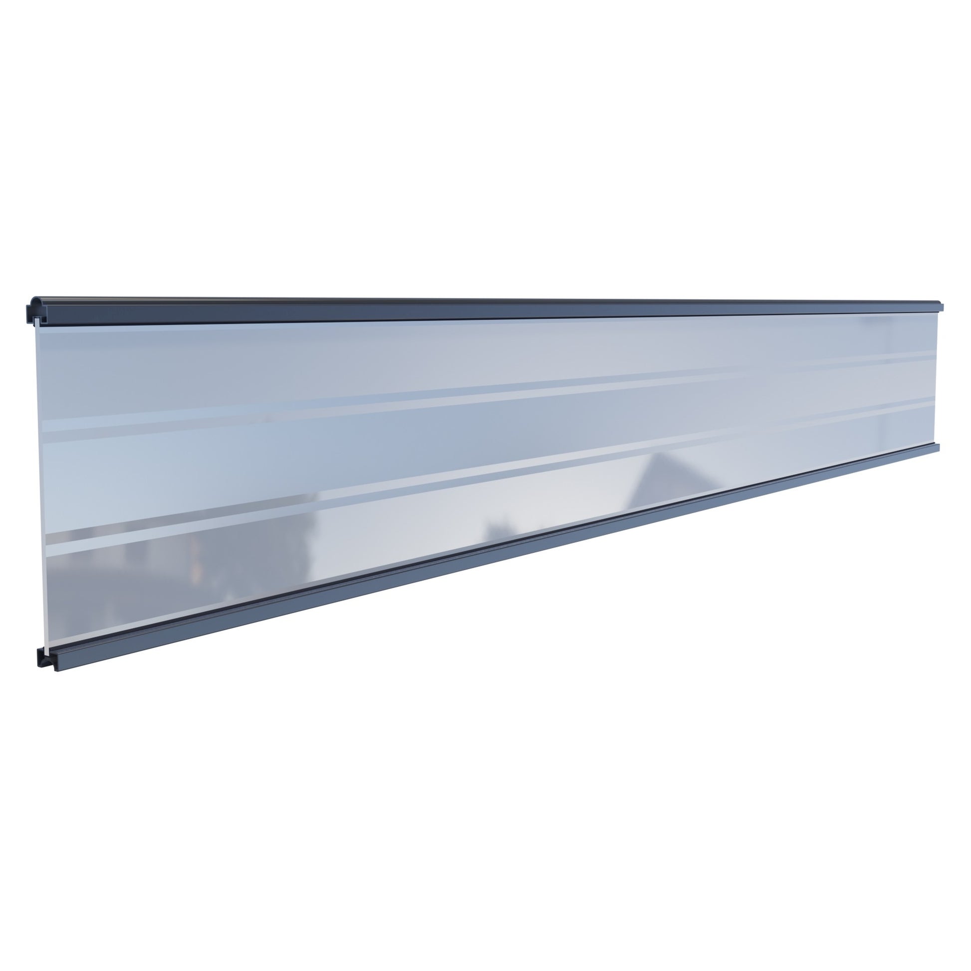 TJÖRN-Serie WPC-Steckzaunsystem
Glasfüllung, 6 x 206 x 1793 mm
ANTHRAZIT
