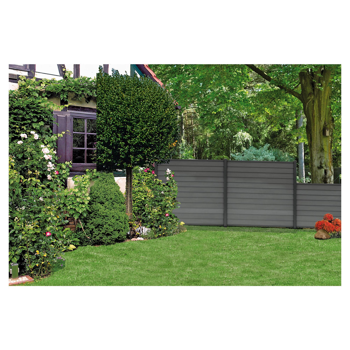 SKÄR-Serie BPC-Steckzaunsystem
SET Start- & Abschlussleiste
20 x 40 x 1790 mm, Aluminium ANTHRAZIT