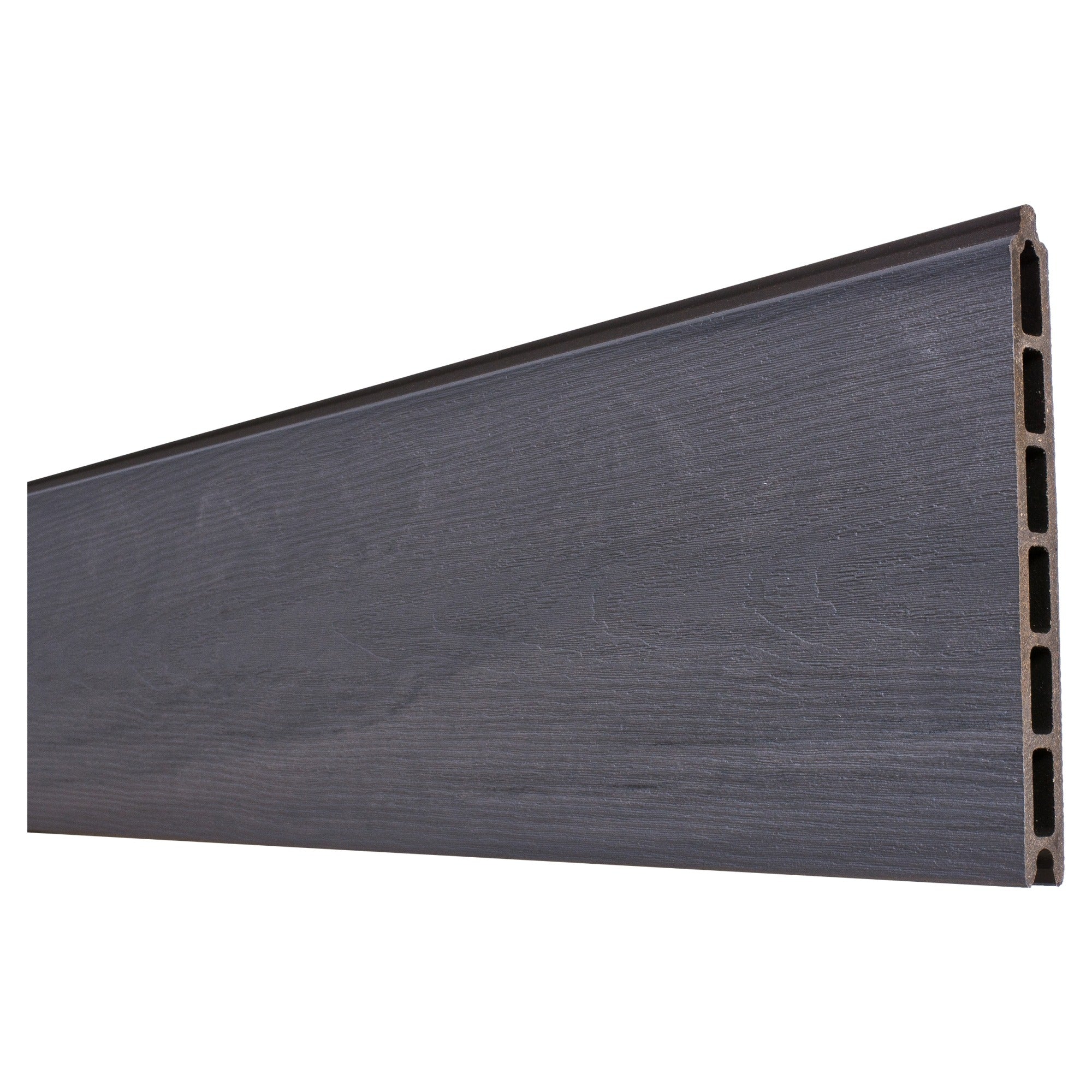 ÖLAND-Serie GREYSTONE (grau)
Zaunlamelle 20 x 210 x 1793 mm
coextrudiert Holzmaserung
