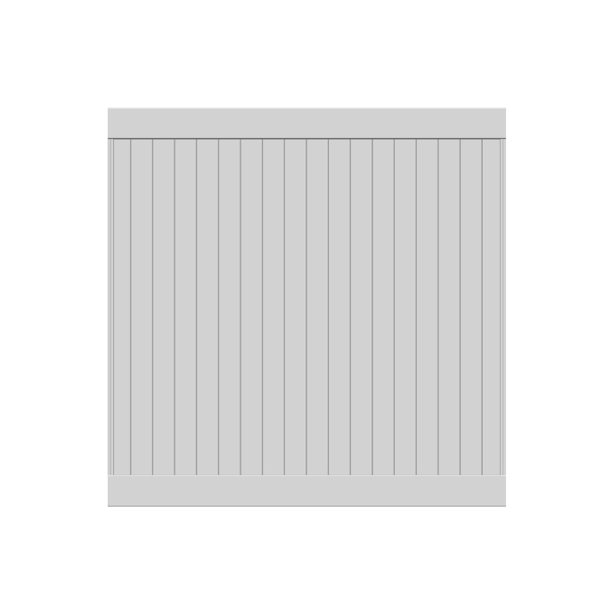 ALASKA-Serie Dichtzaun
Grundelement 177 x 178 cm
ohne Pfosten, PVC weiß, kartonverpackt
