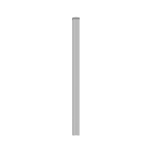 ALASKA-Serie Pfosten
11,7 x 11,7 x 240 cm, inkl. 3 PVC-Leisten
zum einbetonieren, PVC weiß, kartonverpackt