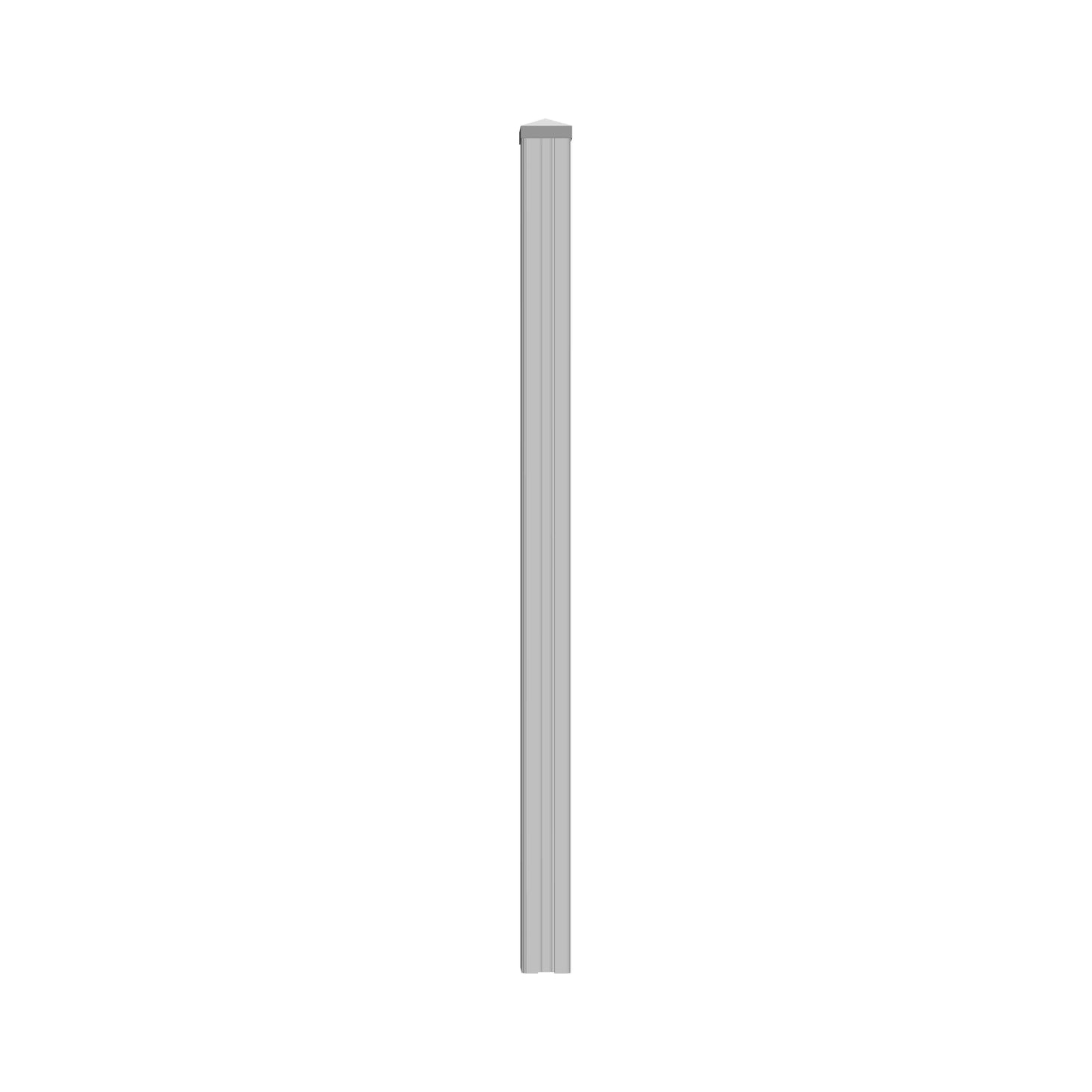 ALASKA-Serie Pfosten
11,7 x 11,7 x 160 cm, inkl. 3 PVC-Leisten
zum einbetonieren, PVC weiß, kartonverpackt