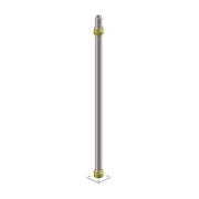 ALASKA-Serie Aufschraub-Set
Metallrohr 42 x 1135 mm, mit Grundplatte
ohne Schrauben und Dübel