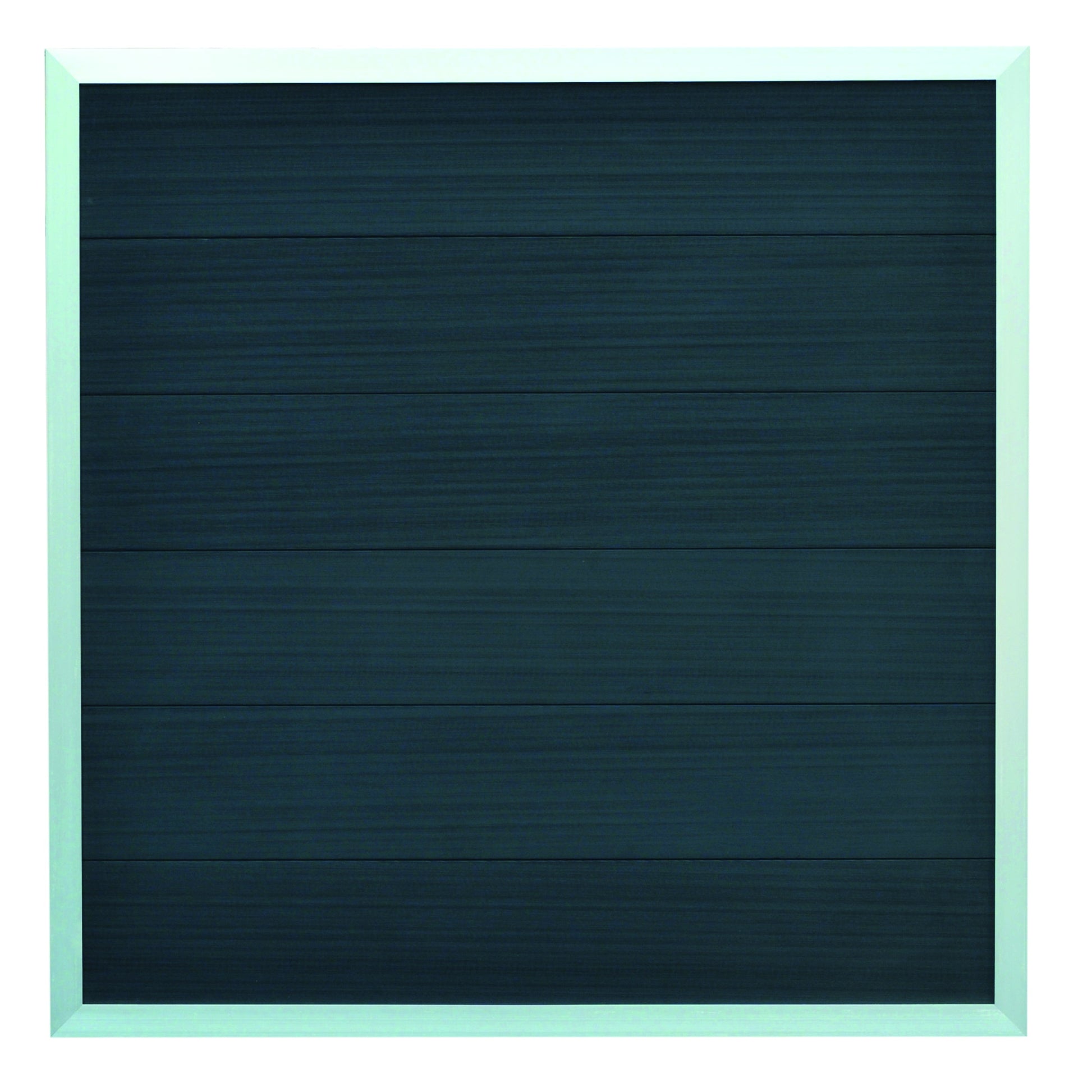 MALÖ-Serie ANTHRAZIT
180 x 180 cm, WPC-Zaun
ALU-Rahmen