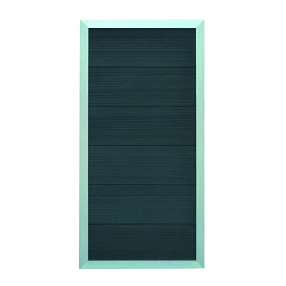 MALÖ-Serie ANTHRAZIT
90 x 180 cm, WPC-Zaun
ALU-Rahmen