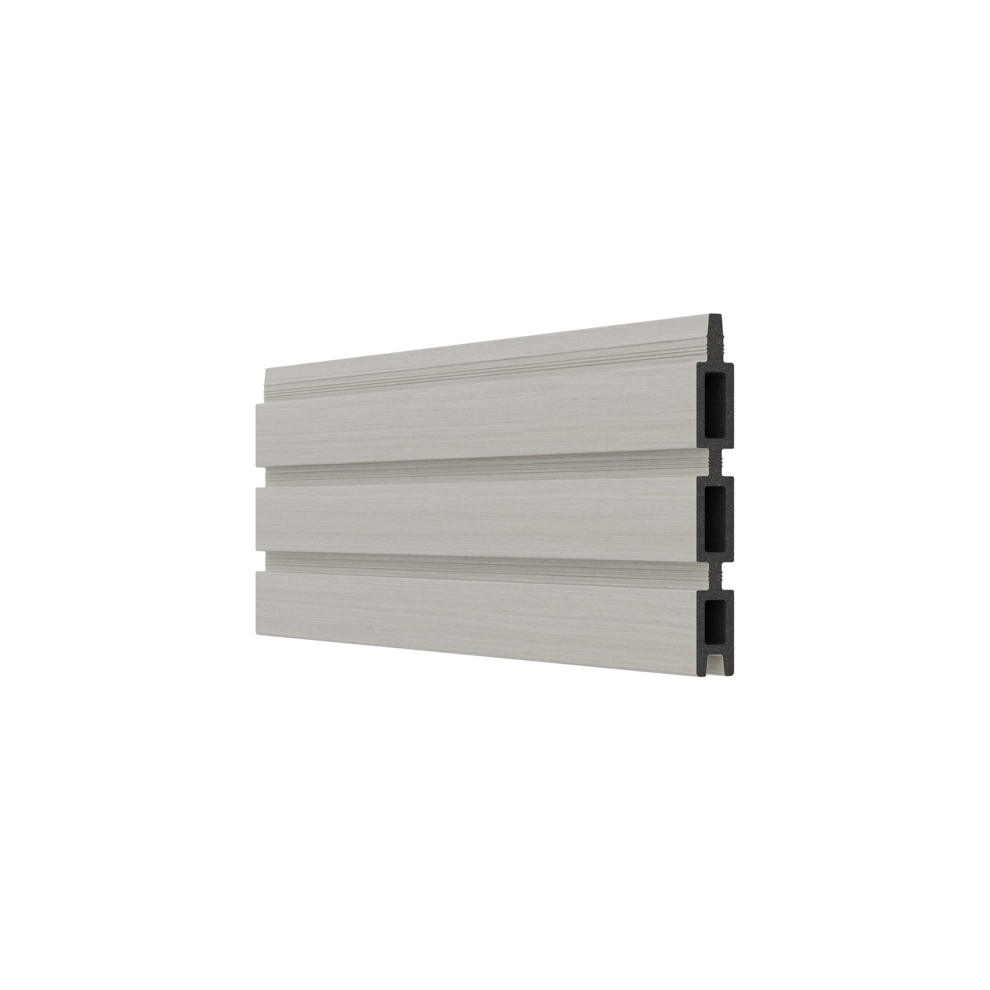 WAREN-Serie
WPC-Lamelle beige
1795 x 150 x 20 mm, coextrudiert