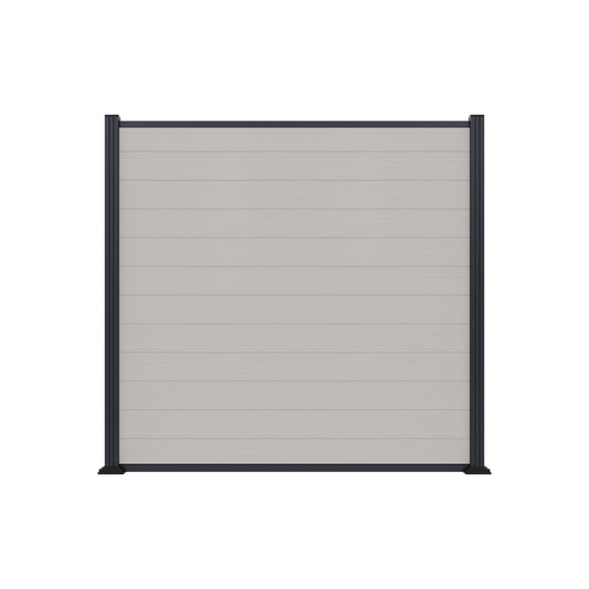 MAX WPC-Steckzaunset
175 x 168 cm; coextrudiert
Farbe beige
Abschlussleiste und Clips separat in silber oder anthrazit