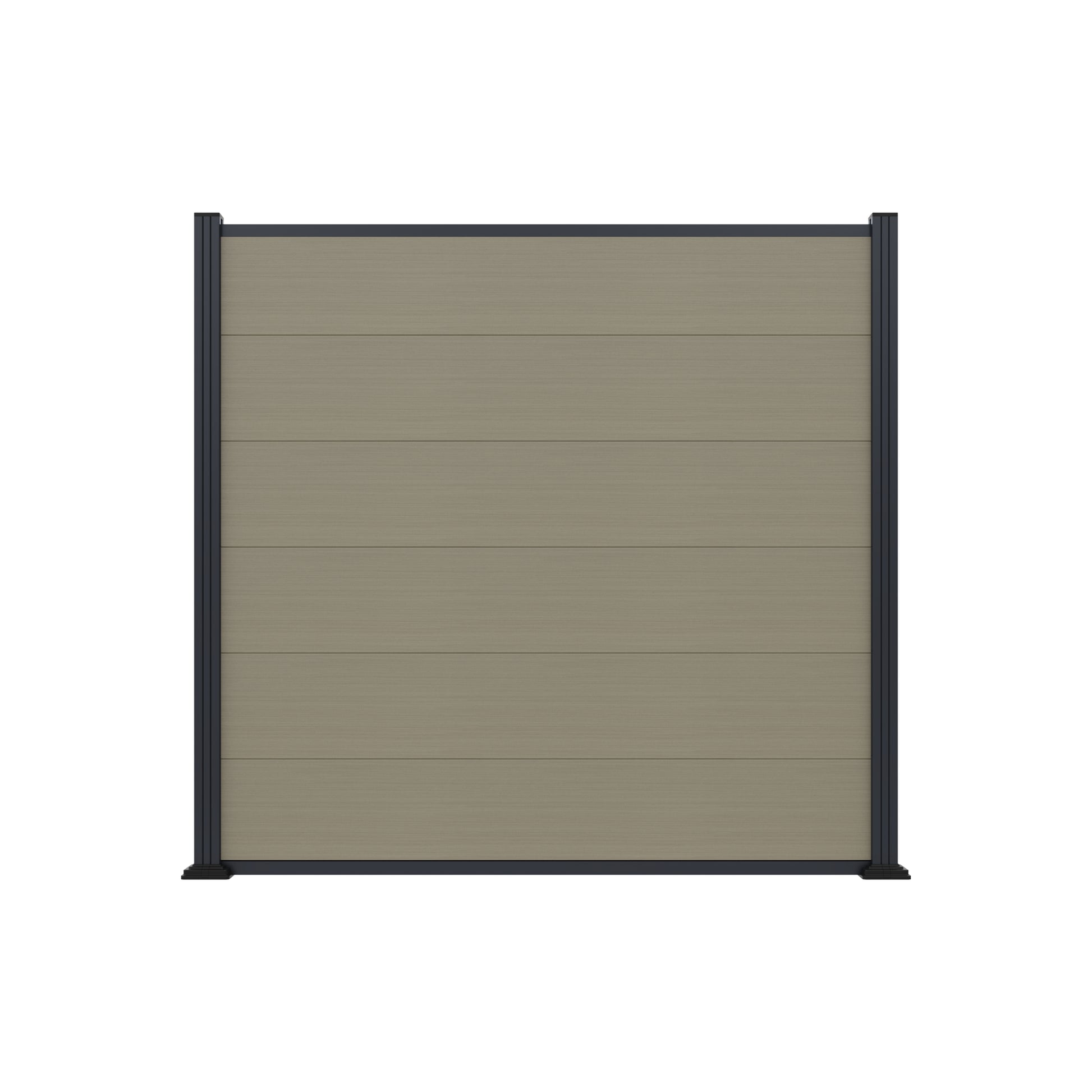 MAX-XL WPC-Steckzaunset
175 x 168 cm; coextrudiert
Farbe antique
Abschlussleiste und Clips separat in silber oder anthrazit