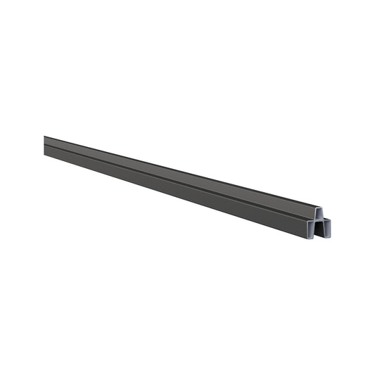 Alu-Design-Zwischenleiste
ANTHRAZIT, für Nut-/ Feder WPC-Bretter
24/14 x 20 x 1800 mm, Aluminium