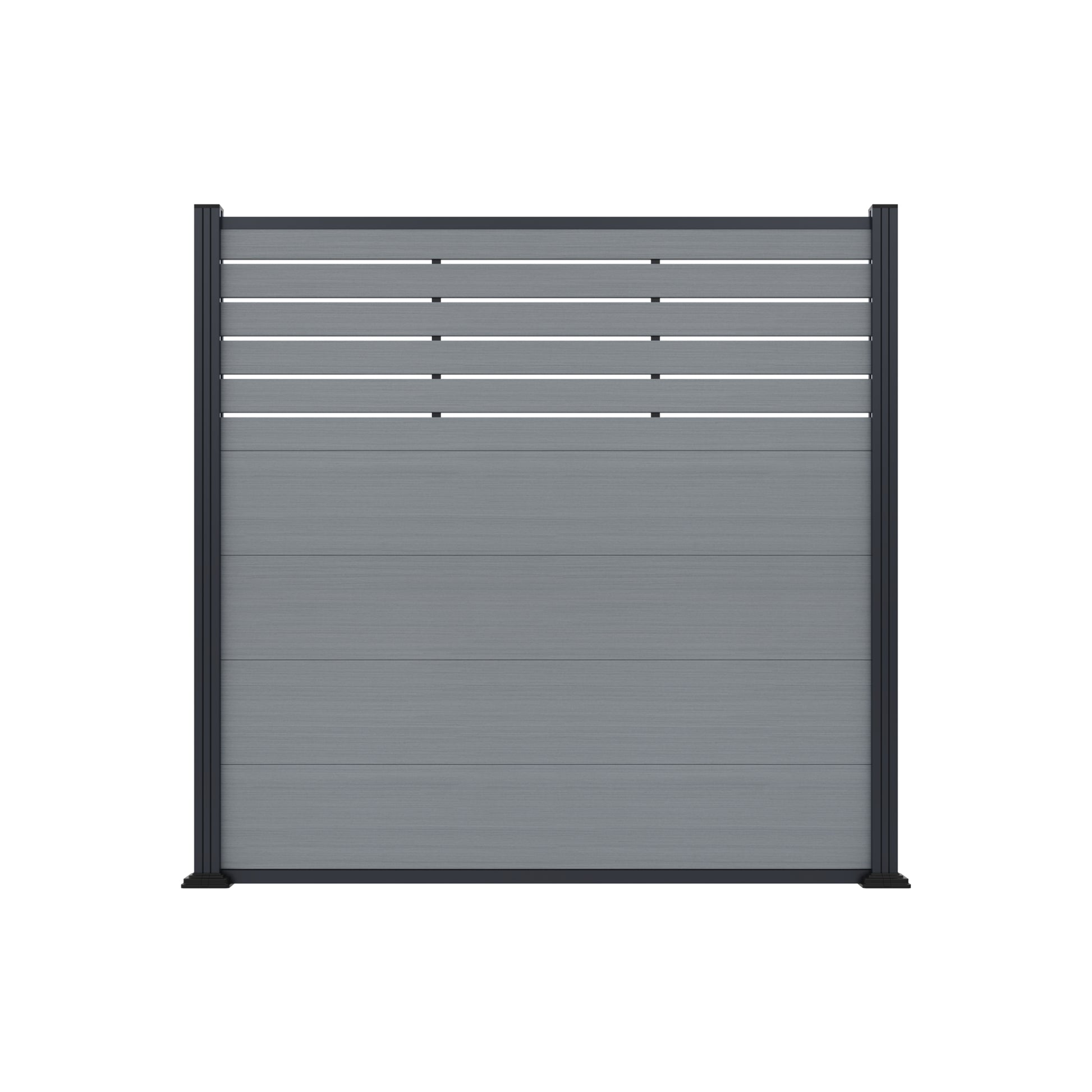 MALCHOW WPC-Steckzaunset
180 x 180 cm, smoke white, coextrudiert
inkl. 12 Alu-Abstandhalter und Start-/ Abschlussleiste smoke white