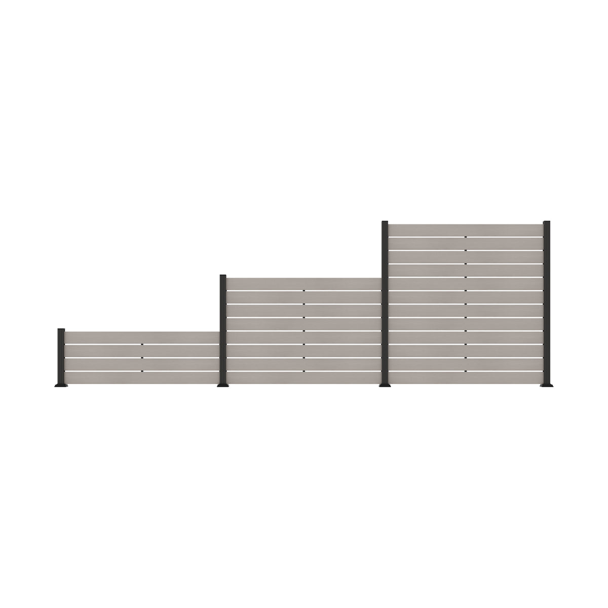 HEIDE-Serie WPC-Steckzaunsystem
177 x 60 cm; coextrudiert
Farbe beige