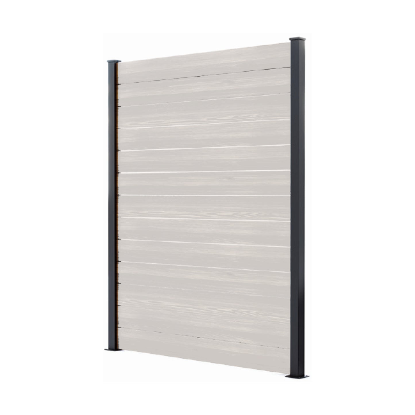 HEIDE-Serie WPC-Steckzaunsystem 177 x 60 cm; coextrudiert Farbe beige