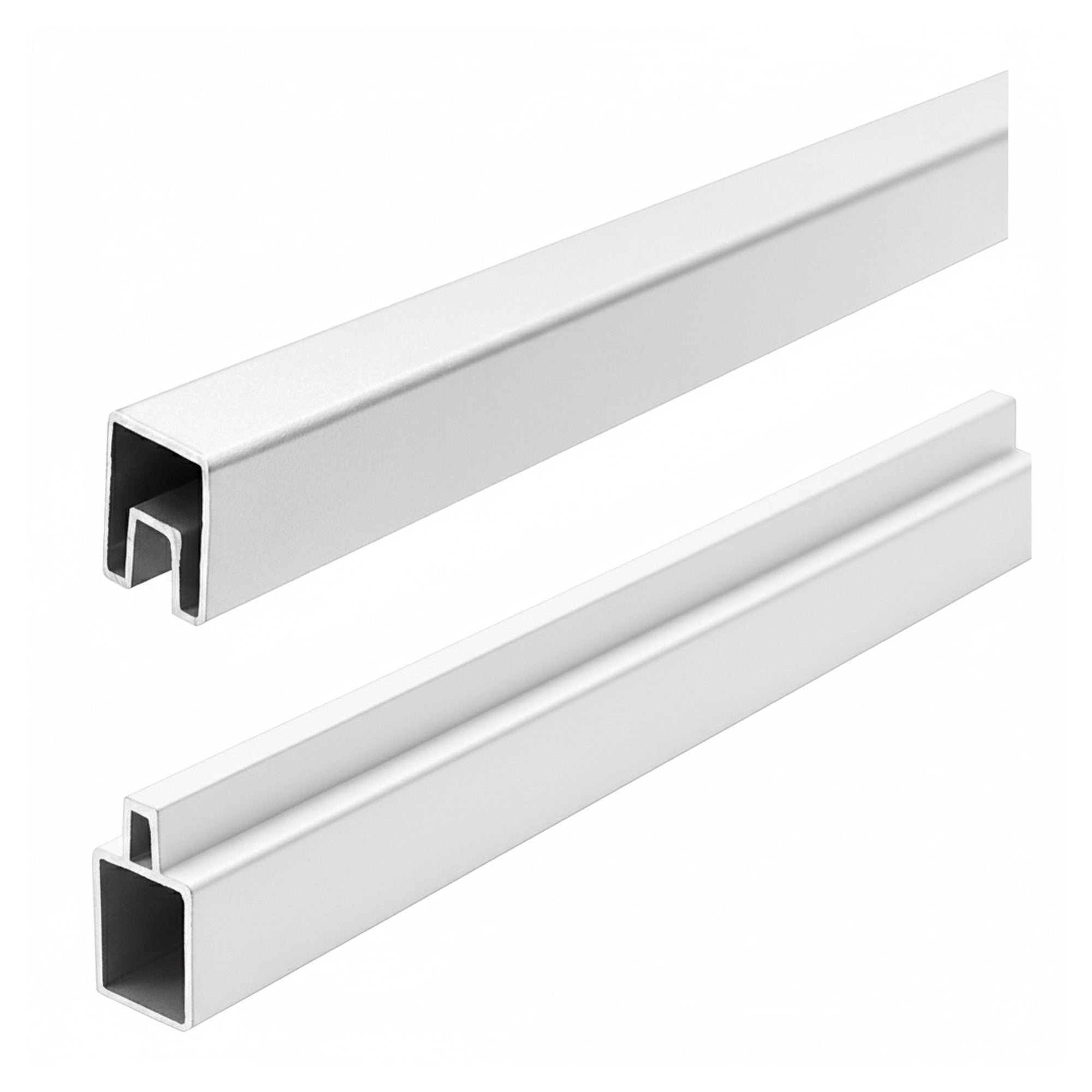Aluminium-Abschlussleisten
Start & Abschluss Set
weiß, 32/25 x 20 x 1800 mm 
Aluminium