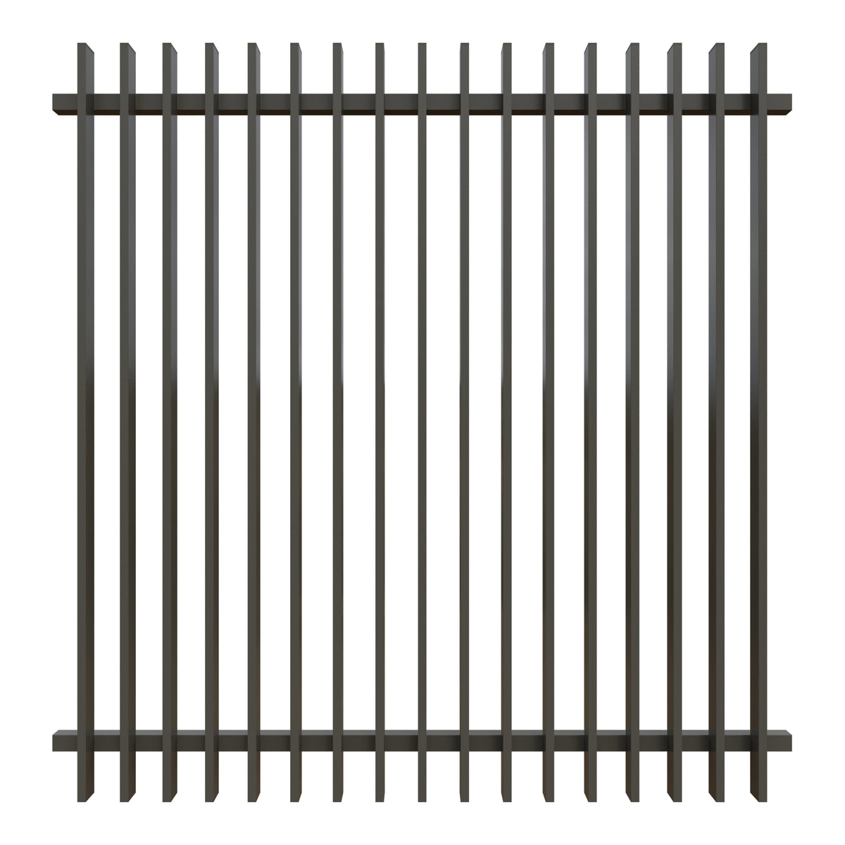 HUSUM-Serie Lattenzaun
180 x 180 cm, Latten 20 x 60 mm
Aluminium, anthrazit