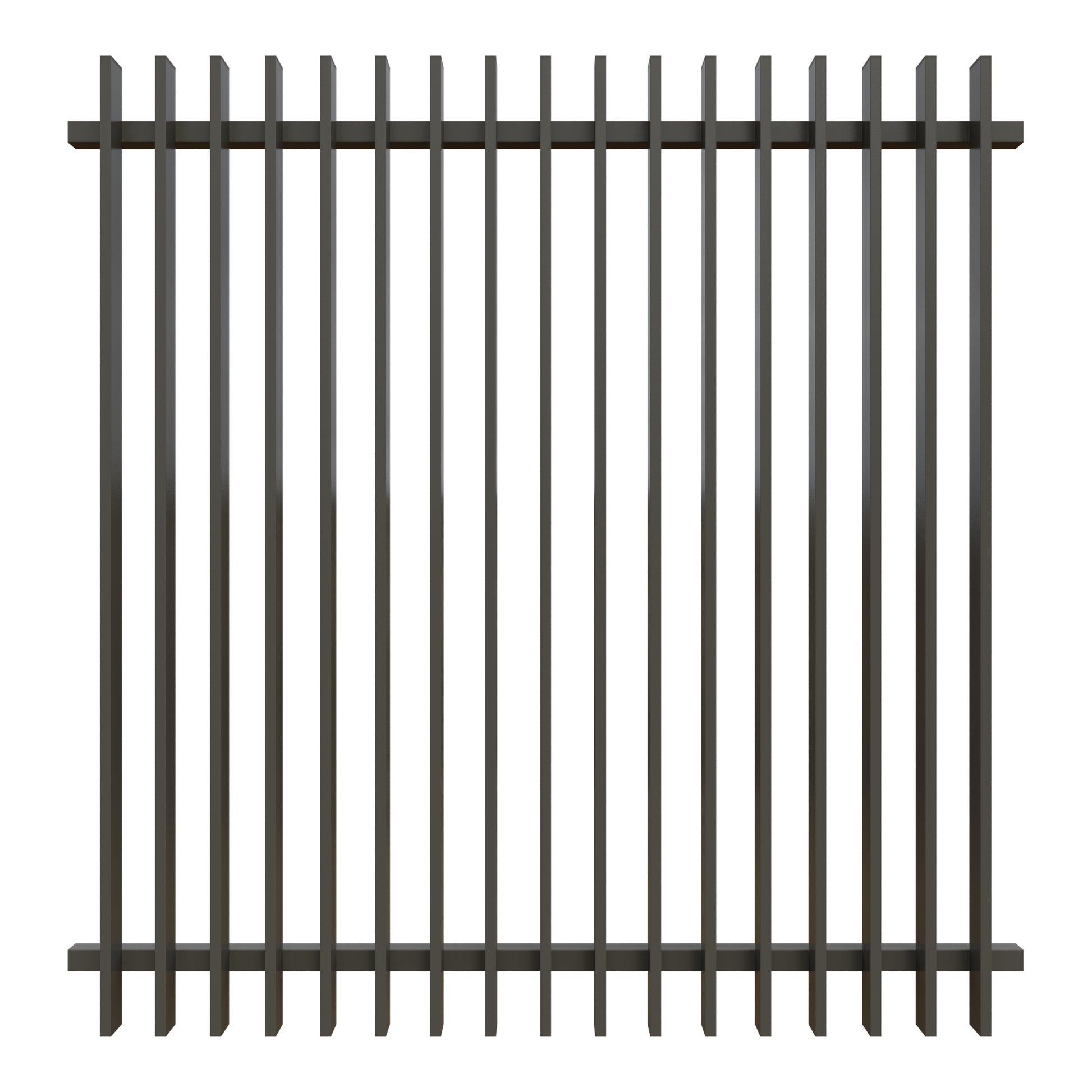 HUSUM-Serie Lattenzaun
180 x 180 cm, Latten 20 x 60 mm
Aluminium, anthrazit