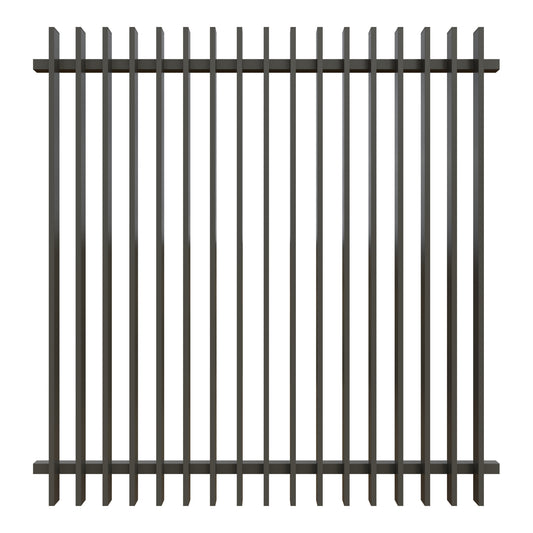 HUSUM-Serie Lattenzaun
180 x 180 cm, Latten 20 x 60 mm
Aluminium, anthrazit
