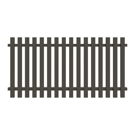 STADE-Serie Lattenzaun
180 x 90 cm, Latten 20 x 60 mm
Aluminium, anthrazit