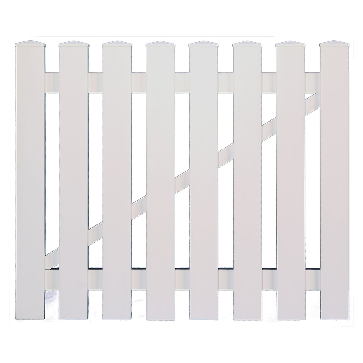 LIGHTLINE KS-Vorgartentor weiß
100 x 80 cml. inkl. Beschläge