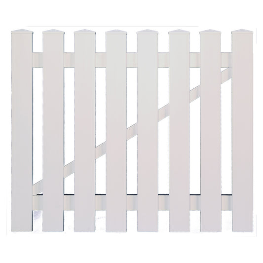 LIGHTLINE KS-Vorgartentor weiß
100 x 80 cml. inkl. Beschläge