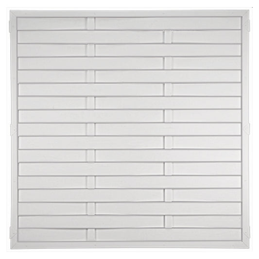 LIGHTLINE KS-LAMELLENZAUN
180 x 180 cm
Füllung / Rahmen WEISS