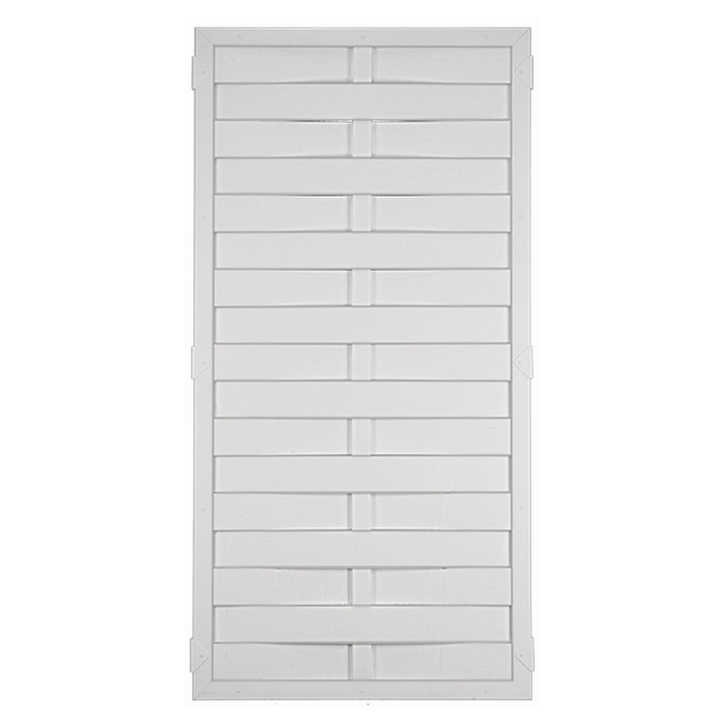 LIGHTLINE KS-LAMELLENZAUN
90 x 180 cm
Füllung / Rahmen WEISS