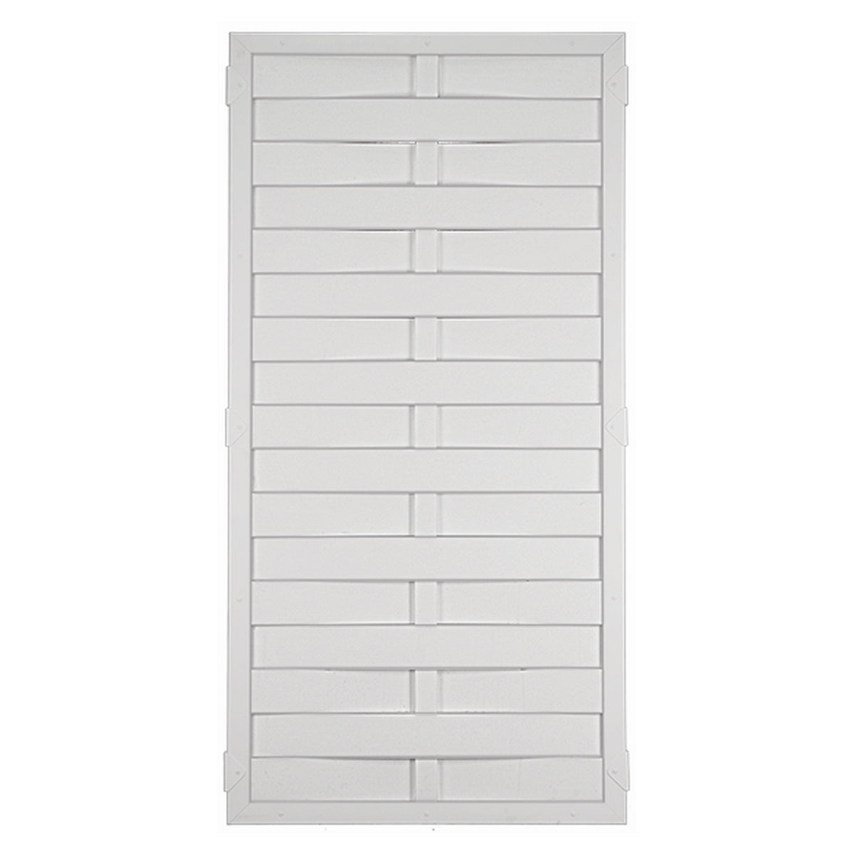 LIGHTLINE KS-LAMELLENZAUN
90 x 180 cm
Füllung / Rahmen WEISS