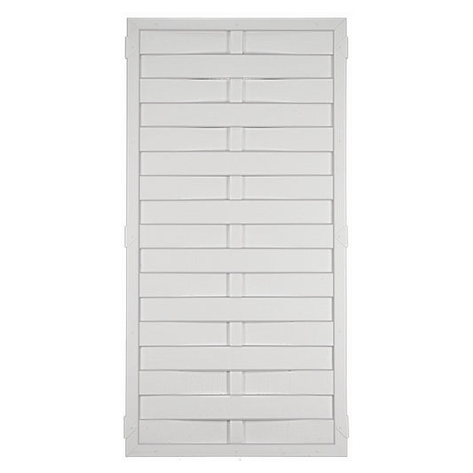 LIGHTLINE KS-LAMELLENZAUN
90 x 180 cm
Füllung / Rahmen WEISS