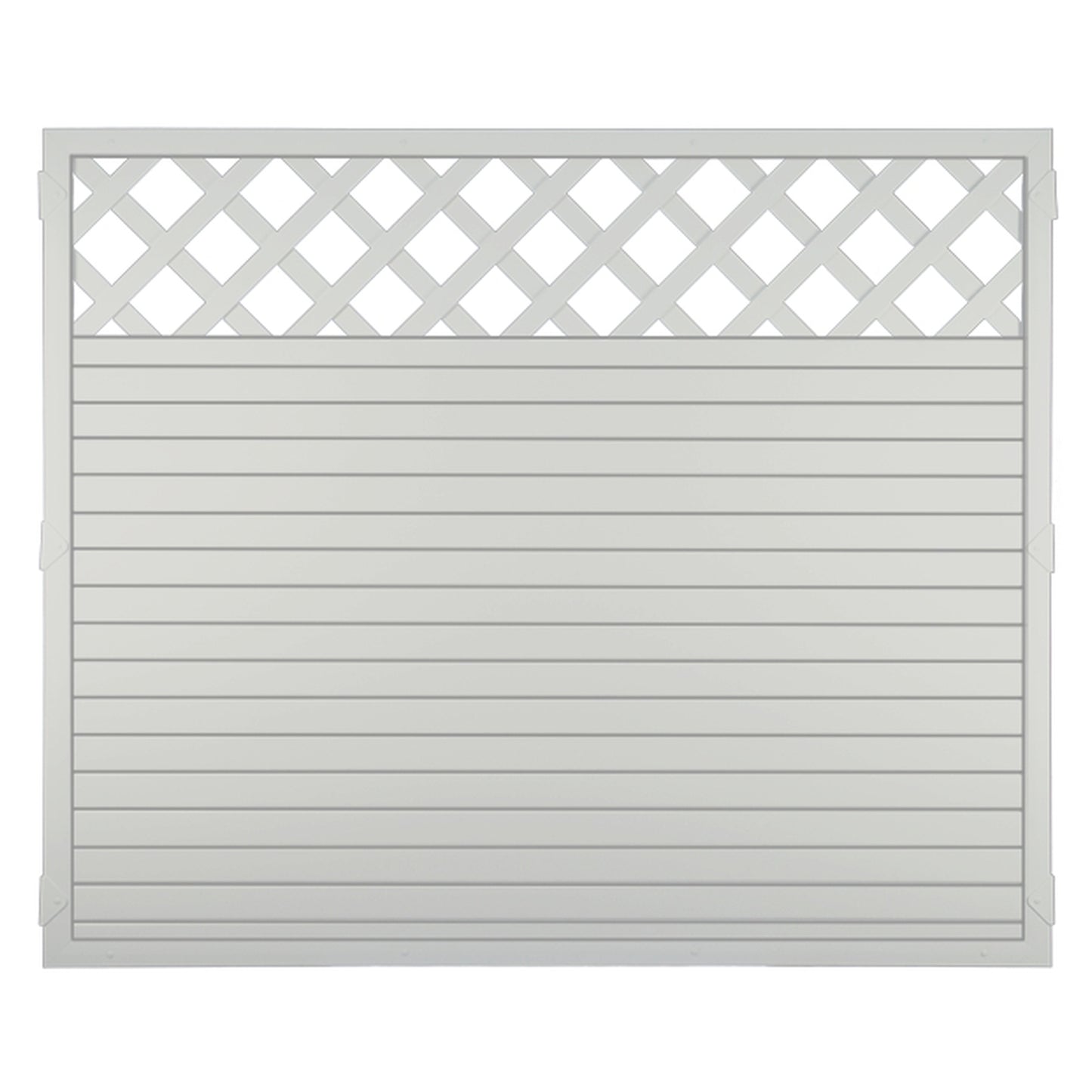 LIGHTLINE KS-Zaun Ranki
180 x 150 cm
Füllung weiß / Rahmen weiß