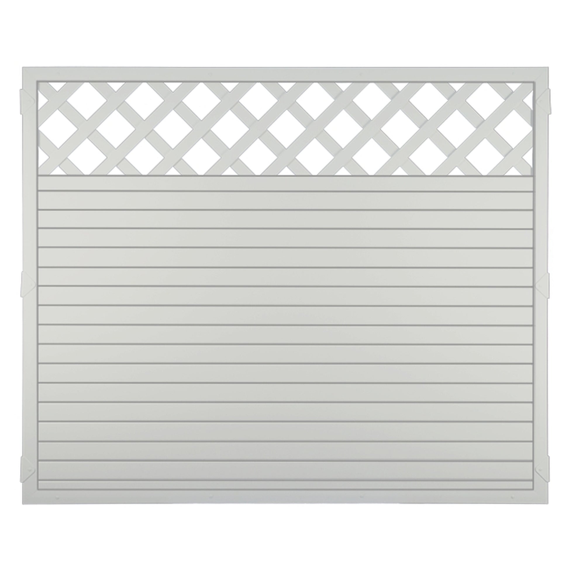 LIGHTLINE KS-Zaun Ranki
180 x 150 cm
Füllung weiß / Rahmen weiß