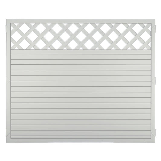 LIGHTLINE KS-Zaun Ranki
180 x 150 cm
Füllung weiß / Rahmen weiß