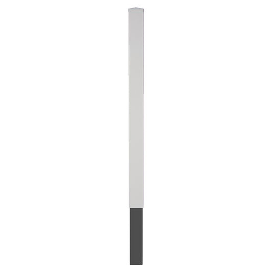 LIGHTLINE KS Pfosten weiß
9 x 9 x 240 cm, zum einbetonieren
inkl. Pfostenkappe