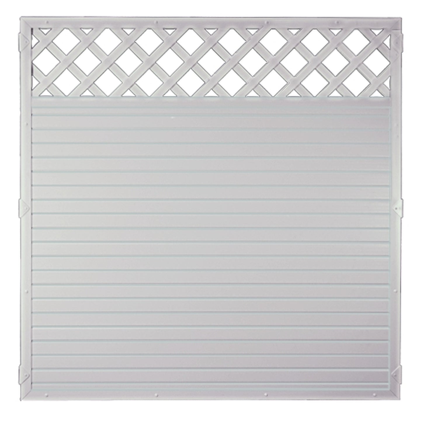 LIGHTLINE KS-Zaun Ranki 
180 x 180 cm
Füllung weiß / Rahmen weiß