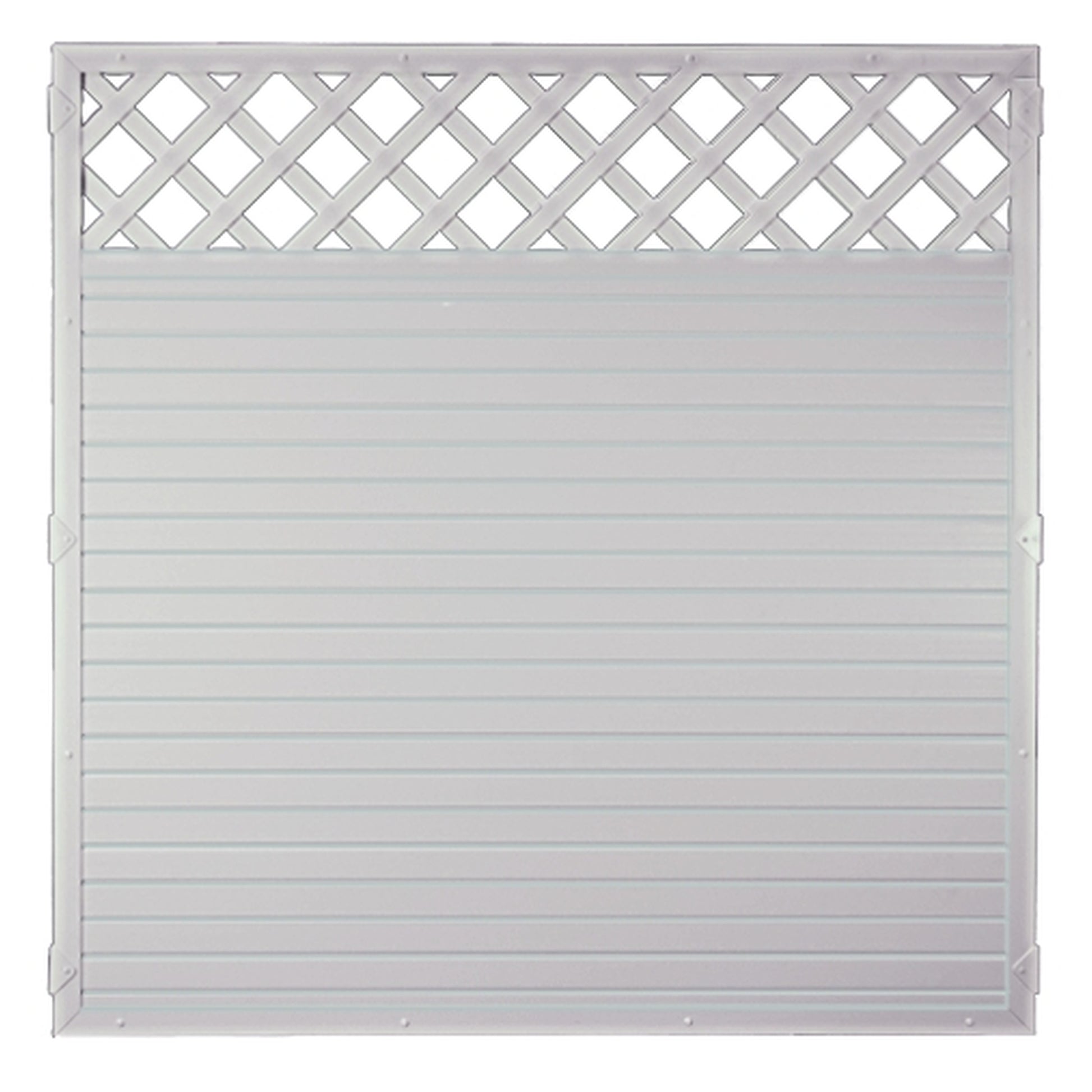 LIGHTLINE KS-Zaun Ranki 
180 x 180 cm
Füllung weiß / Rahmen weiß